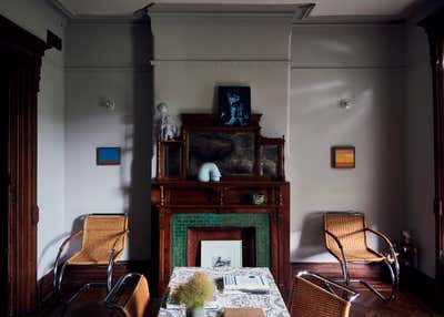 Maximalist Family Home Living Room. Brooklyn Brownstone by Charlap Hyman & Herrero.