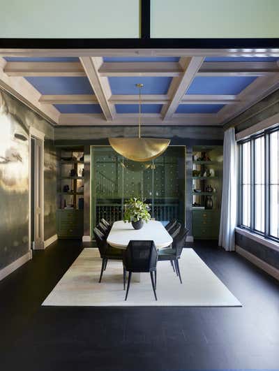  Eclectic Family Home Dining Room. bel air contemporary  by Black Lacquer Design.