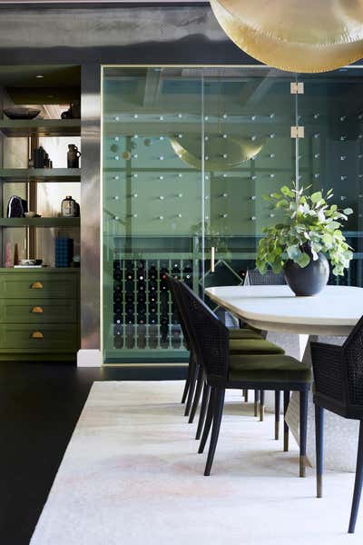  Contemporary Family Home Dining Room. bel air contemporary  by Black Lacquer Design.