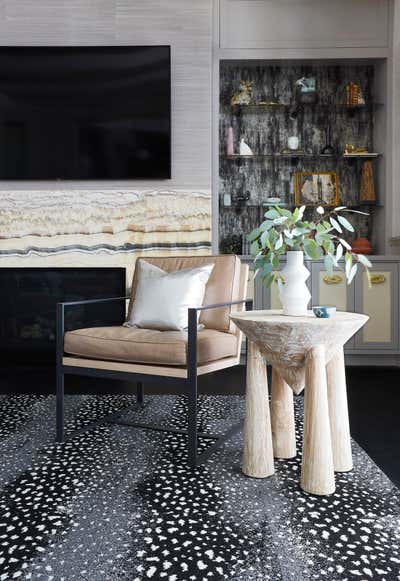  Eclectic Family Home Living Room. bel air contemporary  by Black Lacquer Design.