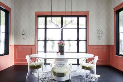  Eclectic Family Home Dining Room. bel air contemporary  by Black Lacquer Design.