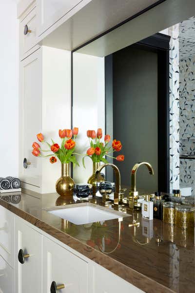  Eclectic Family Home Bathroom. bel air contemporary  by Black Lacquer Design.