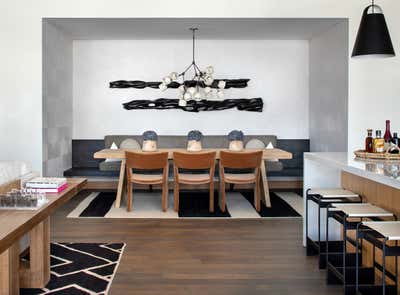  Rustic Rustic Apartment Dining Room. Alpine Condo by KES Studio.