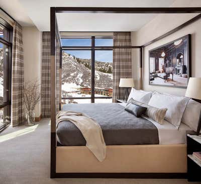  Rustic Rustic Apartment Bedroom. Alpine Condo by KES Studio.