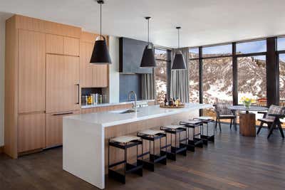  Rustic Rustic Kitchen. Alpine Condo by KES Studio.
