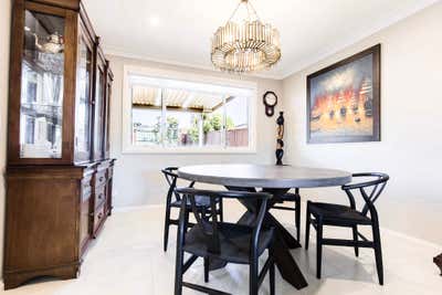  Regency Family Home Dining Room. Ridgecrop house by Tailor & Nest.