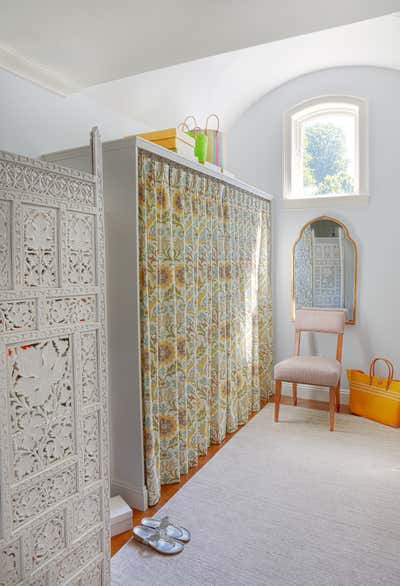  Transitional Family Home Storage Room and Closet. Whimsy on Woodland by Patricia O'Shaughnessy Design.