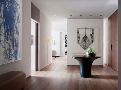  Modern Apartment Entry and Hall. Park Avenue Apartment by Victoria Kirk Interiors.