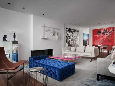 Modern Apartment Living Room. Park Avenue Apartment by Victoria Kirk Interiors.