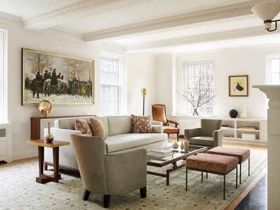 Art Deco Apartment Living Room. East 80th Street Apartment by Victoria Kirk Interiors.