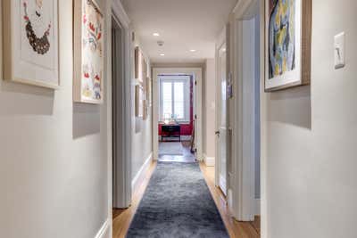  Eclectic Apartment Entry and Hall. Allen Avenue by Samantha Heyl Studio.