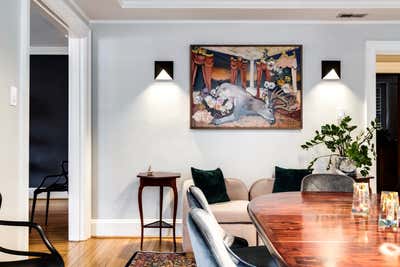  Eclectic Apartment Dining Room. Allen Avenue by Samantha Heyl Studio.