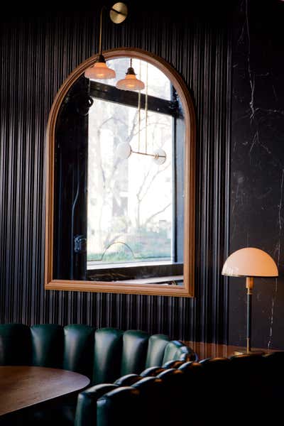  Art Deco Contemporary Restaurant Dining Room. THE SPANIARD  by Home Studios.