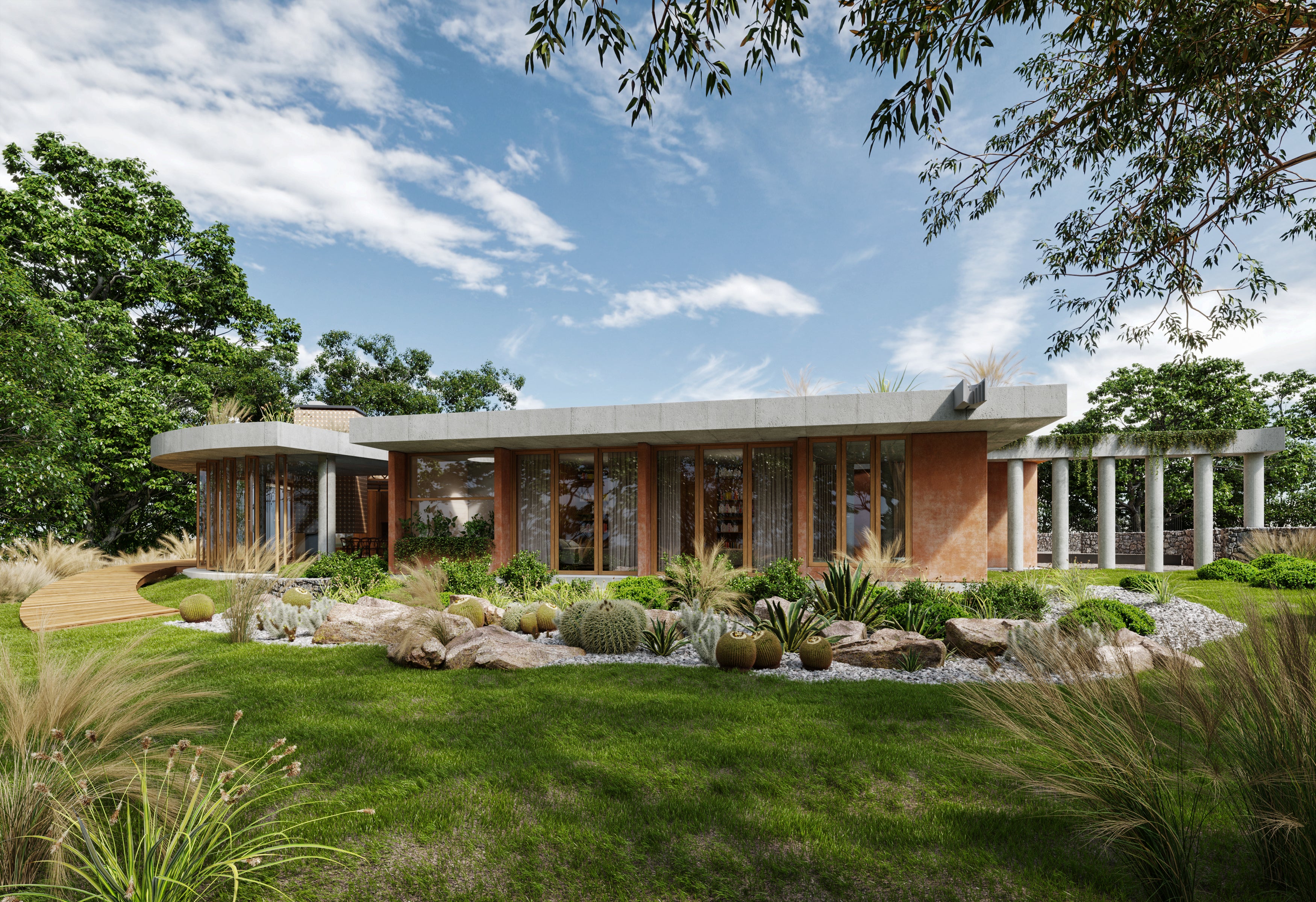 Mid-Century Modern Exterior