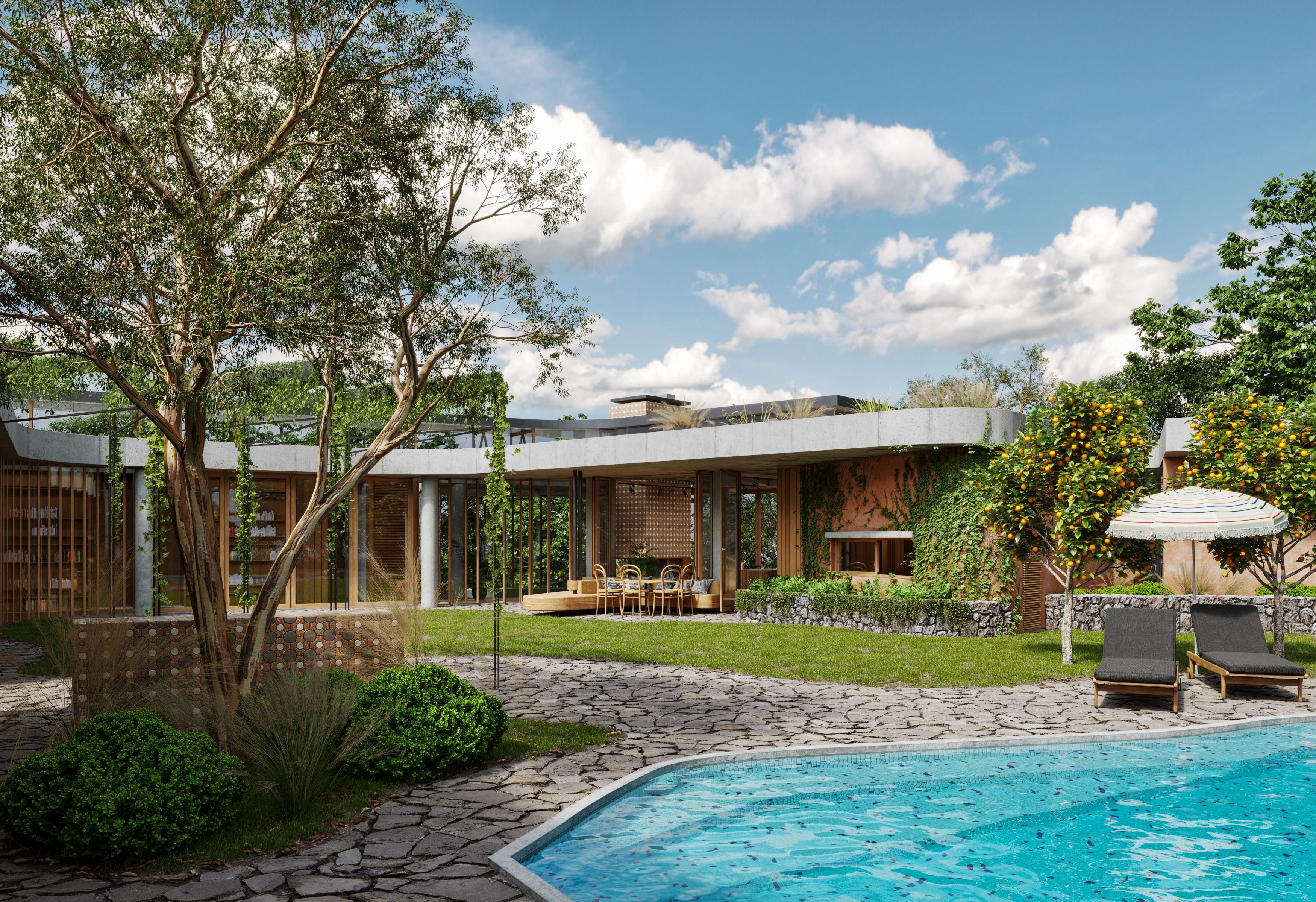 Mid-Century Modern Exterior