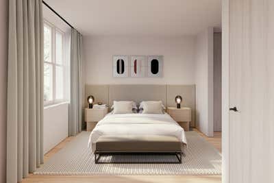  Minimalist Family Home Bedroom. Notting Hill by Alix Lawson London.