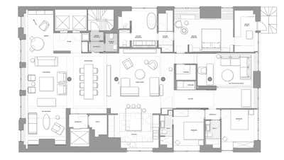  Modern Apartment Open Plan. FLATIRON LOFT by Uli Wagner Design Lab.