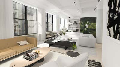 Modern Apartment Open Plan. FLATIRON LOFT by Uli Wagner Design Lab.