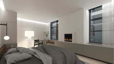  Modern Apartment Bedroom. FLATIRON LOFT by Uli Wagner Design Lab.