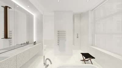  Modern Apartment Bathroom. FLATIRON LOFT by Uli Wagner Design Lab.