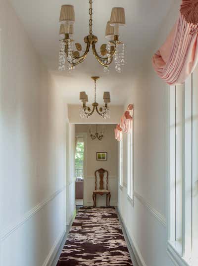  Traditional Family Home Entry and Hall. Hancock Park by Louise Voyazis Interior Design.