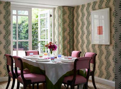  Contemporary Family Home Dining Room. Town House  by Kate Guinness Design.