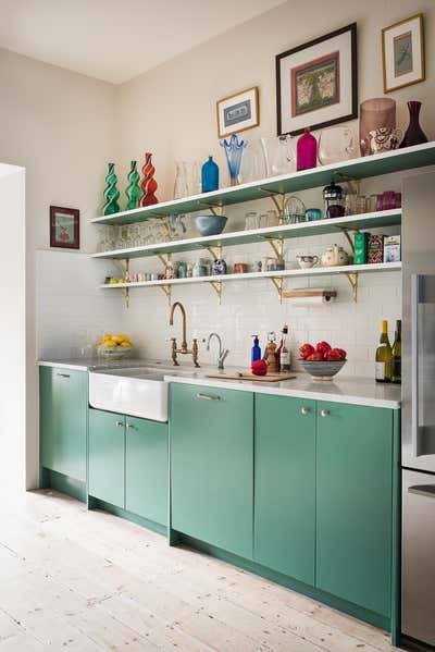 Contemporary Family Home Kitchen. Family House by Kate Guinness Design.