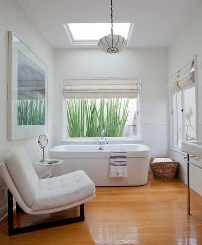  Minimalist Family Home Bathroom. Brookside by Louise Voyazis Interior Design.