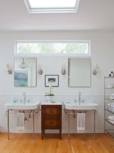  Minimalist Family Home Bathroom. Brookside by Louise Voyazis Interior Design.
