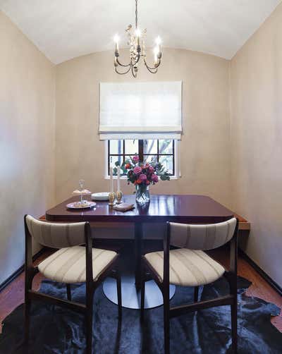  Traditional Vacation Home Dining Room. Hollywood by Louise Voyazis Interior Design.