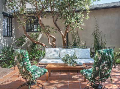  Traditional Vacation Home Patio and Deck. Hollywood by Louise Voyazis Interior Design.