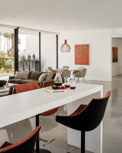  Contemporary Family Home Open Plan. Palm Springs Area Remodel by Casa Nu.