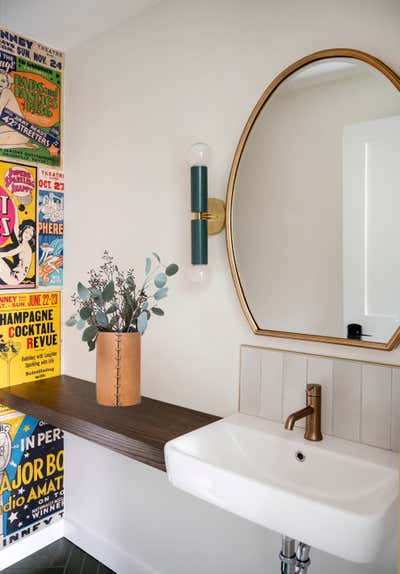  Eclectic Family Home Bathroom. North End Remodel  by Pepper Design Co..