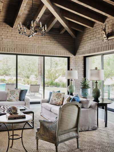  Traditional Family Home Living Room. Paradise Valley by M Interiors.