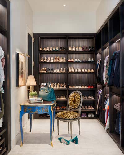  Traditional Family Home Storage Room and Closet. Penthouse by M Interiors.