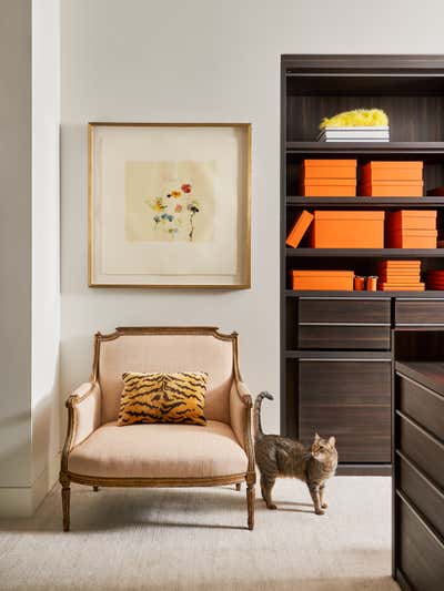  Contemporary Traditional Family Home Storage Room and Closet. Penthouse by M Interiors.