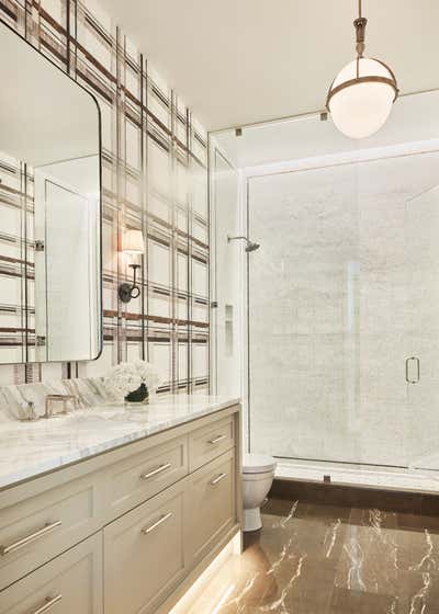  Contemporary Family Home Bathroom. Penthouse by M Interiors.