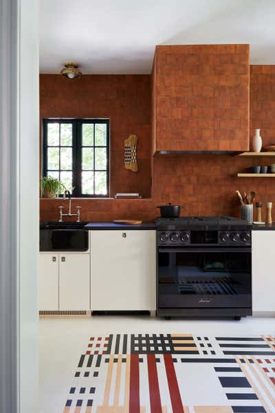  Mid-Century Modern Family Home Kitchen. Brooklyn Heights Kitchen by Jesse Parris-Lamb.