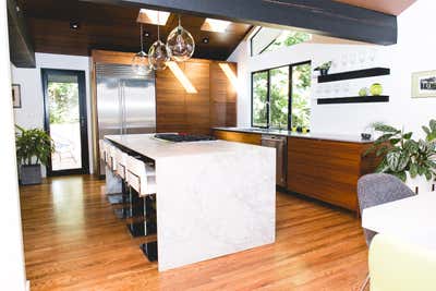 Contemporary Family Home Kitchen. Contemporary Home Remodel by The Residency Bureau.