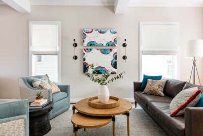  Eclectic Family Home Living Room. A Family Friendly Wallingford Home by The Residency Bureau.