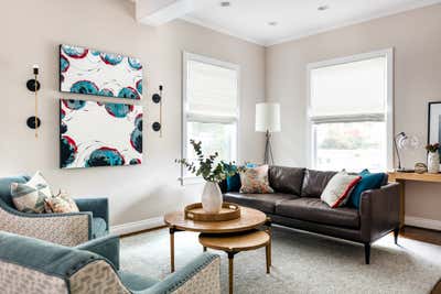  Eclectic Family Home Living Room. A Family Friendly Wallingford Home by The Residency Bureau.