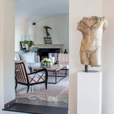  Mediterranean Vacation Home Living Room. Portofino House  by Paolo Moschino LTD.