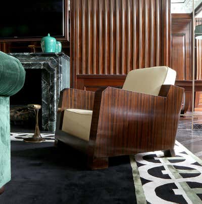  Eclectic Family Home Living Room. North London House  by Paolo Moschino LTD.