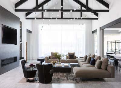  Industrial Family Home Living Room. SK RESIDENCE by Contour Interior Design.
