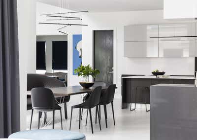  Modern Family Home Dining Room. CW RESIDENCE by Contour Interior Design.