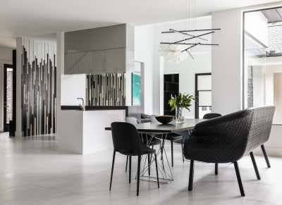  Modern Family Home Dining Room. CW RESIDENCE by Contour Interior Design.