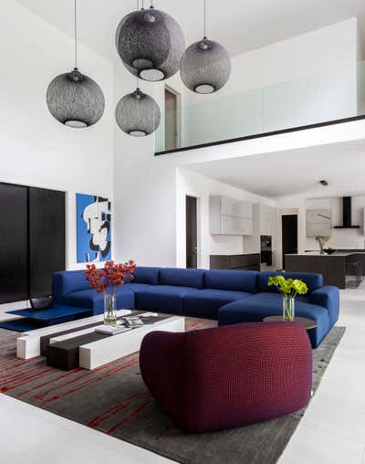 Minimalist Family Home Living Room. CW RESIDENCE by Contour Interior Design.