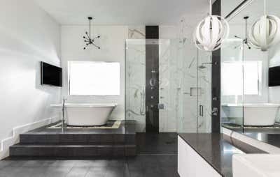  Modern Family Home Bathroom. CW RESIDENCE by Contour Interior Design.