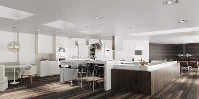 Modern Family Home Kitchen. El Oro Lane  by Rocha Design Studio.