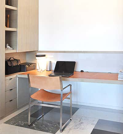 Modern Office and Study. CASA GIUSEPPE TERRAGNI by Uli Wagner Design Lab.
